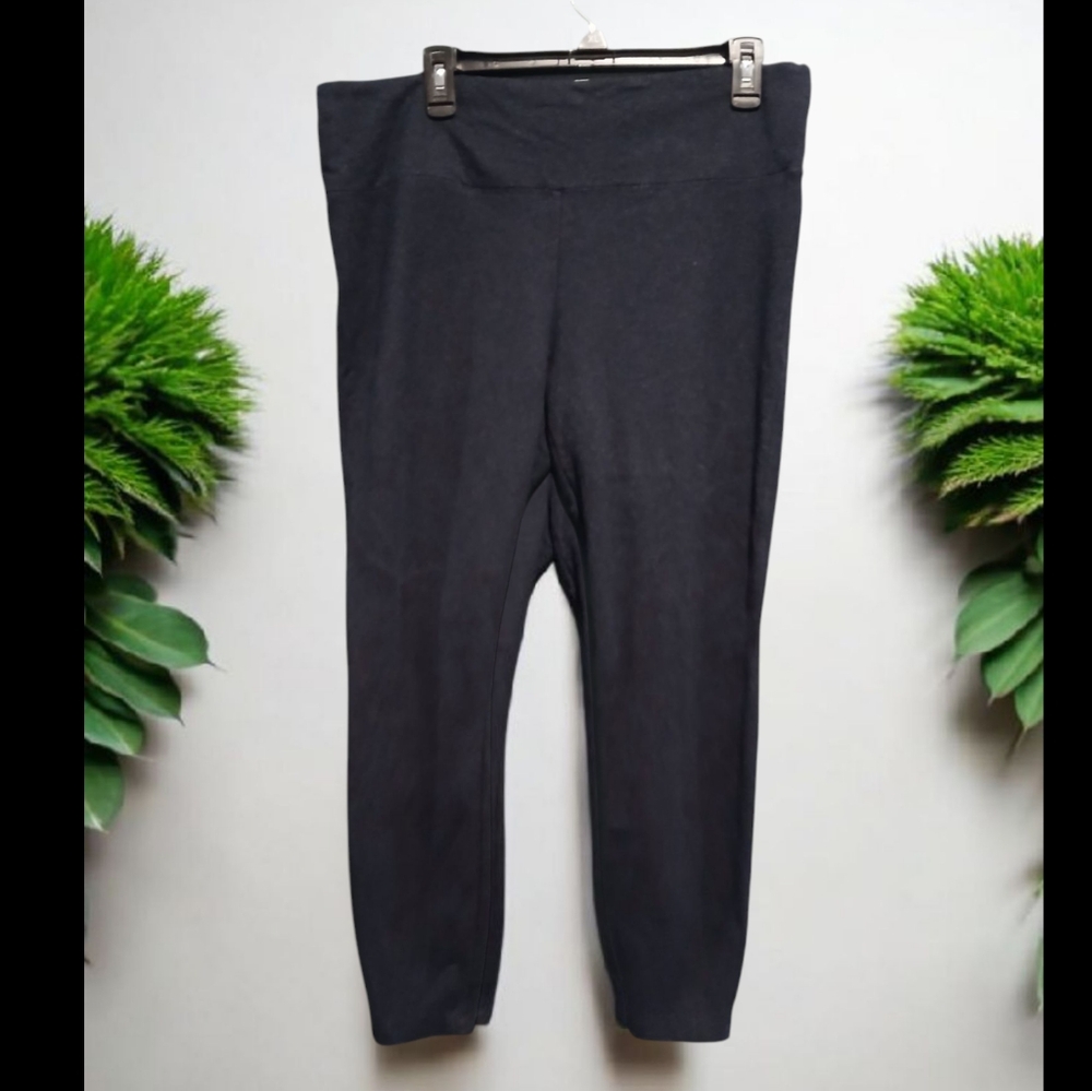 Max & Mia Grey Stretch Leggings Lounge Pants Comfortable Womans size XXL